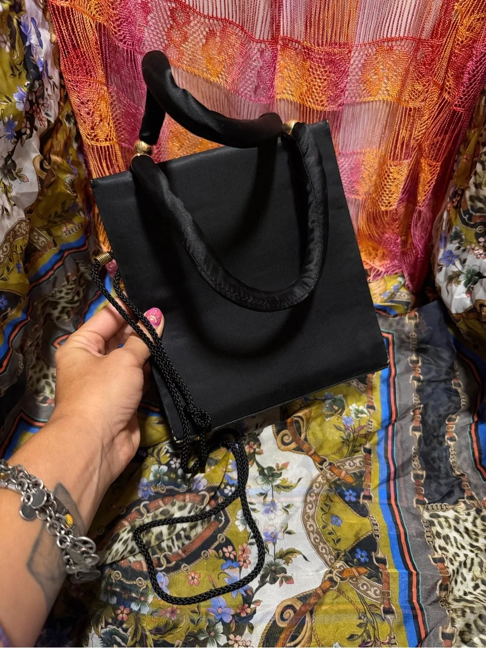 Colorblock Geometric purse from Sony picture studio costumes dept